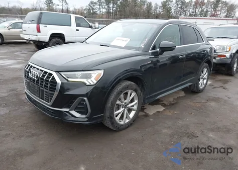 2022 Audi Q3 Premium Plus 45 Tfsi S Line Quattro Tiptronic z USA, uszkodzony, nr VIN WA1EECF33N1112572